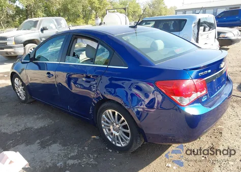 2012 Chevrolet Cruze Eco из США, поврежденный, VIN 1G1PK5SC6C7390328